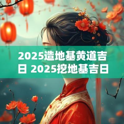 2025造地基黄道吉日 2025挖地基吉日吉时