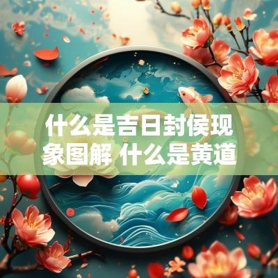 什么是吉日封侯现象图解 什么是黄道吉日