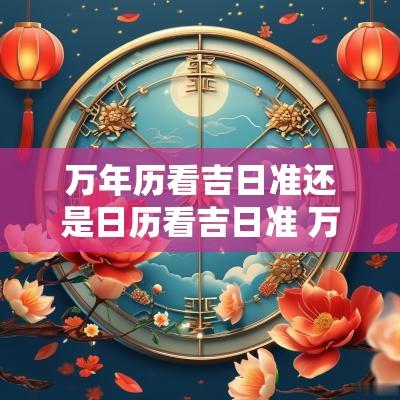 万年历看吉日准还是日历看吉日准 万年历看吉时