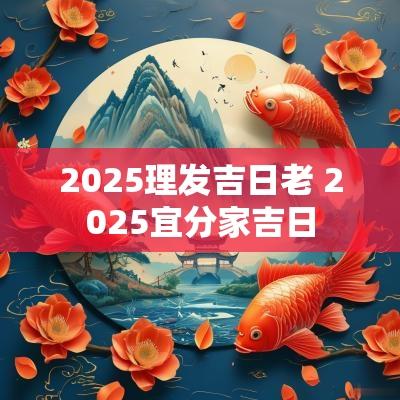 2025理发吉日老 2025宜分家吉日