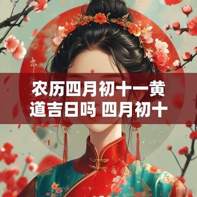 农历四月初十一黄道吉日吗 四月初十是黄道吉日好吗