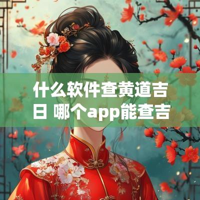 什么软件查黄道吉日 哪个app能查吉日