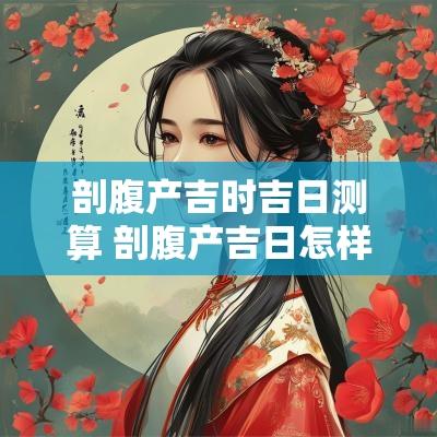 剖腹产吉时吉日测算 剖腹产吉日怎样选择