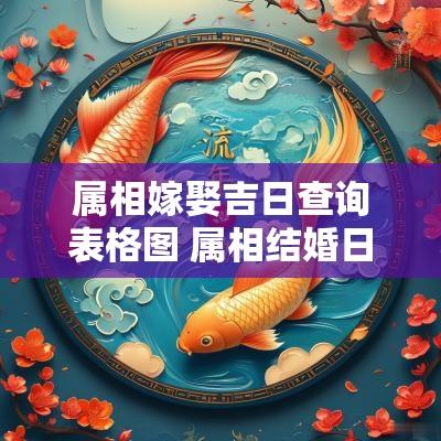 属相嫁娶吉日查询表格图 属相结婚日子2025黄道吉日查询