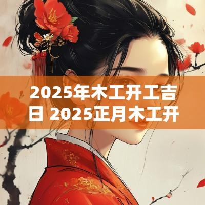2025年木工开工吉日 2025正月木工开工吉日