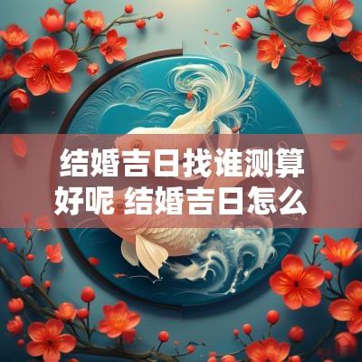 结婚吉日找谁测算好呢 结婚吉日怎么选阴历