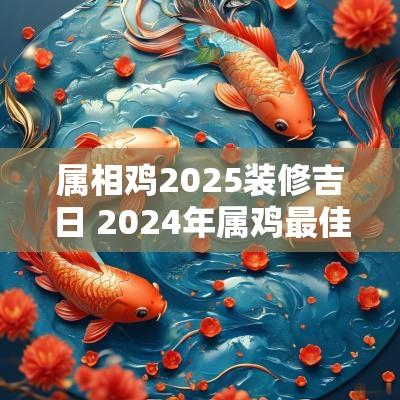 属相鸡2025装修吉日 2025年属鸡最佳装修吉日一览表
