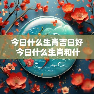今日什么生肖吉日好 今日什么生肖和什么生肖冲