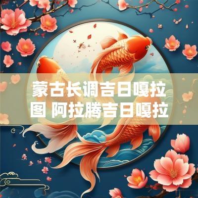 蒙古长调吉日嘎拉图 阿拉腾吉日嘎拉长调