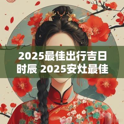 2025最佳出行吉日时辰 2025安灶最佳吉日吉时