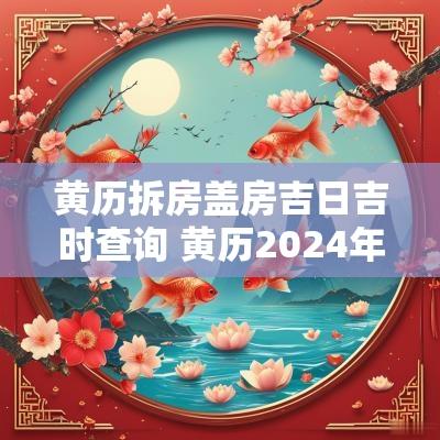 黄历拆房盖房吉日吉时查询 黄历2025年拆房子黄道吉日