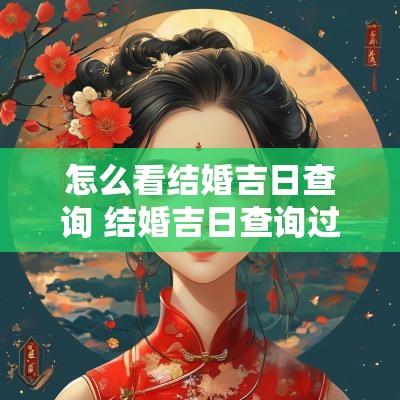 怎么看结婚吉日查询 结婚吉日查询过程怎么查