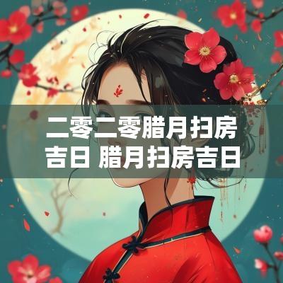 二零二零腊月扫房吉日 腊月扫房吉日一览表