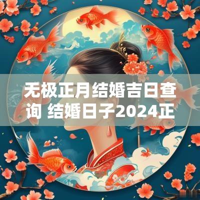 无极正月结婚吉日查询 结婚日子2025正月