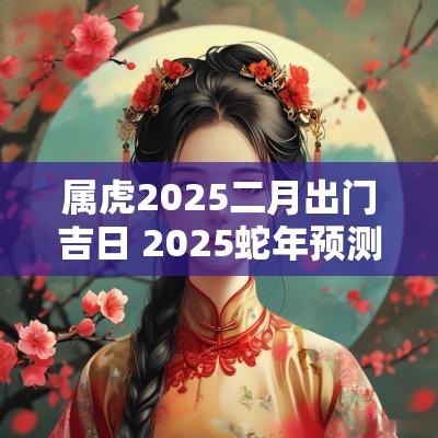属虎2025二月出门吉日 2025蛇年预测属虎的运势