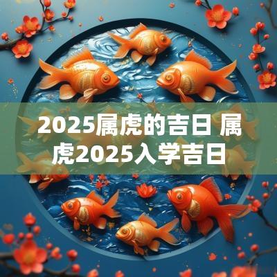 2025属虎的吉日 属虎2025入学吉日