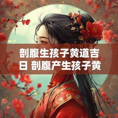 剖腹生孩子黄道吉日 剖腹产生孩子黄道吉日