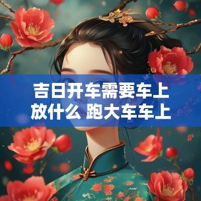 吉日开车需要车上放什么 跑大车车上放什么比较吉利