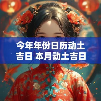 今年年份日历动土吉日 本月动土吉日是农历哪几天