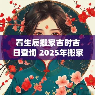 看生辰搬家吉时吉日查询 2025年搬家吉日吉时