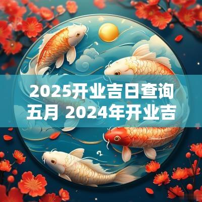 2025开业吉日查询五月 2025年开业吉日查询表