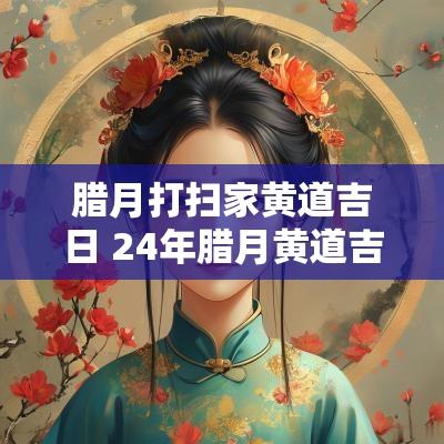 腊月打扫家黄道吉日 24年腊月黄道吉日
