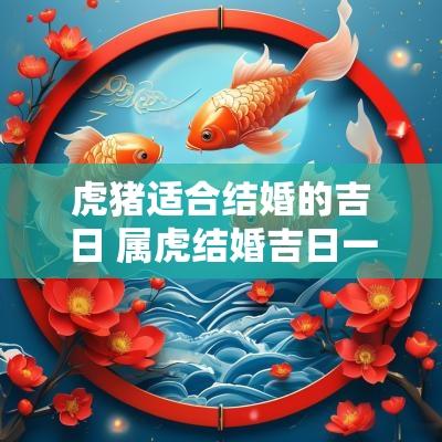 虎猪适合结婚的吉日 属虎结婚吉日一览表