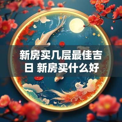 新房买几层最佳吉日 新房买什么好