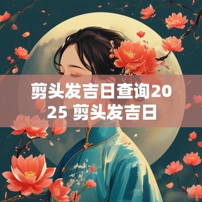剪头发吉日查询2025 剪头发吉日