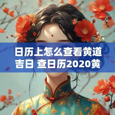 日历上怎么查看黄道吉日 查日历2025黄道吉日