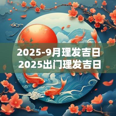 2025-9月理发吉日 2025出门理发吉日