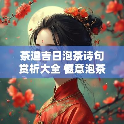 茶道吉日泡茶诗句赏析大全 惬意泡茶诗句