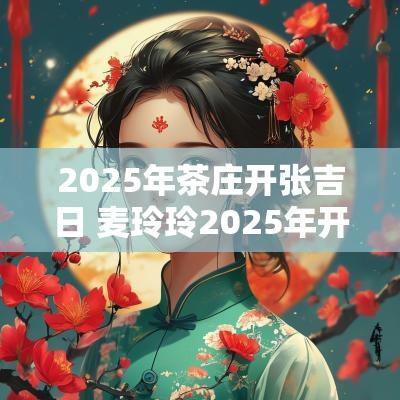 2025年茶庄开张吉日 麦玲玲2025年开张吉日