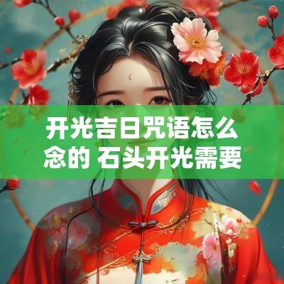 开光吉日咒语怎么念的 石头开光需要念什么咒语