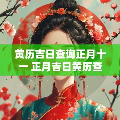 黄历吉日查询正月十一 正月吉日黄历查询