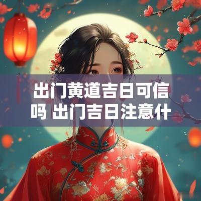 出门黄道吉日可信吗 出门吉日注意什么风水