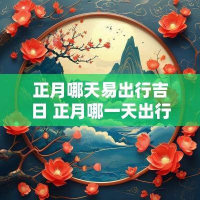 正月哪天易出行吉日 正月哪一天出行最好