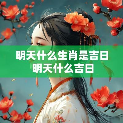 明天什么生肖是吉日 明天什么吉日
