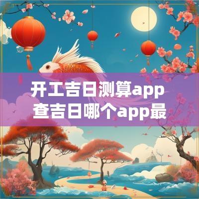 开工吉日测算app 查吉日哪个app最好