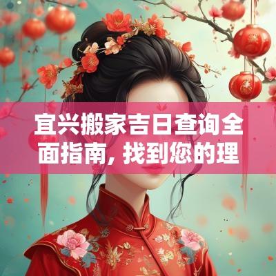 宜兴搬家吉日查询全面指南, 找到您的理想搬家日期