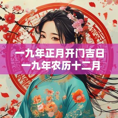 一九年正月开门吉日 一九年农历十二月入宅吉日
