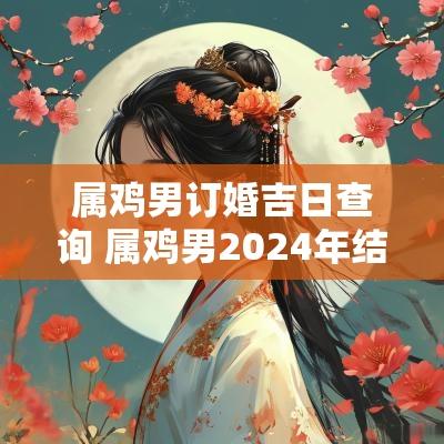 属鸡男订婚吉日查询 属鸡男2025年结婚吉日