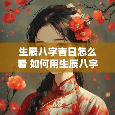 生辰八字吉日怎么看 如何用生辰八字看吉日吉时