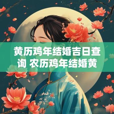 黄历鸡年结婚吉日查询 农历鸡年结婚黄道吉日