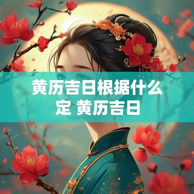黄历吉日根据什么定 黄历吉日