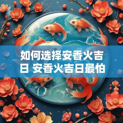 如何选择安香火吉日 安香火吉日最怕什么