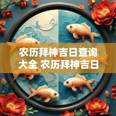 农历拜神吉日查询大全 农历拜神吉日查询大全图