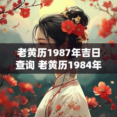 老黄历1987年吉日查询 老黄历1984年吉日查询一览表
