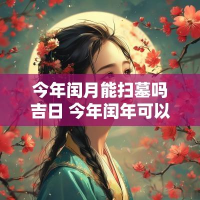 今年闰月能扫墓吗吉日 今年闰年可以扫墓吗