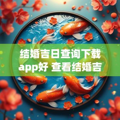 结婚吉日查询下载app好 查看结婚吉日app